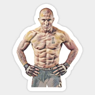 Georges The Rush St Pierre Sticker